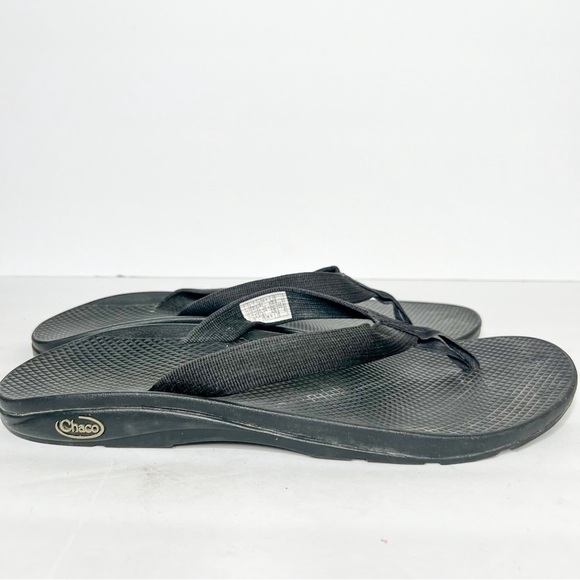 Chaco Classic Black Flip Flops Thong Sandal Size 13 Men’s - Picture 1 of 5